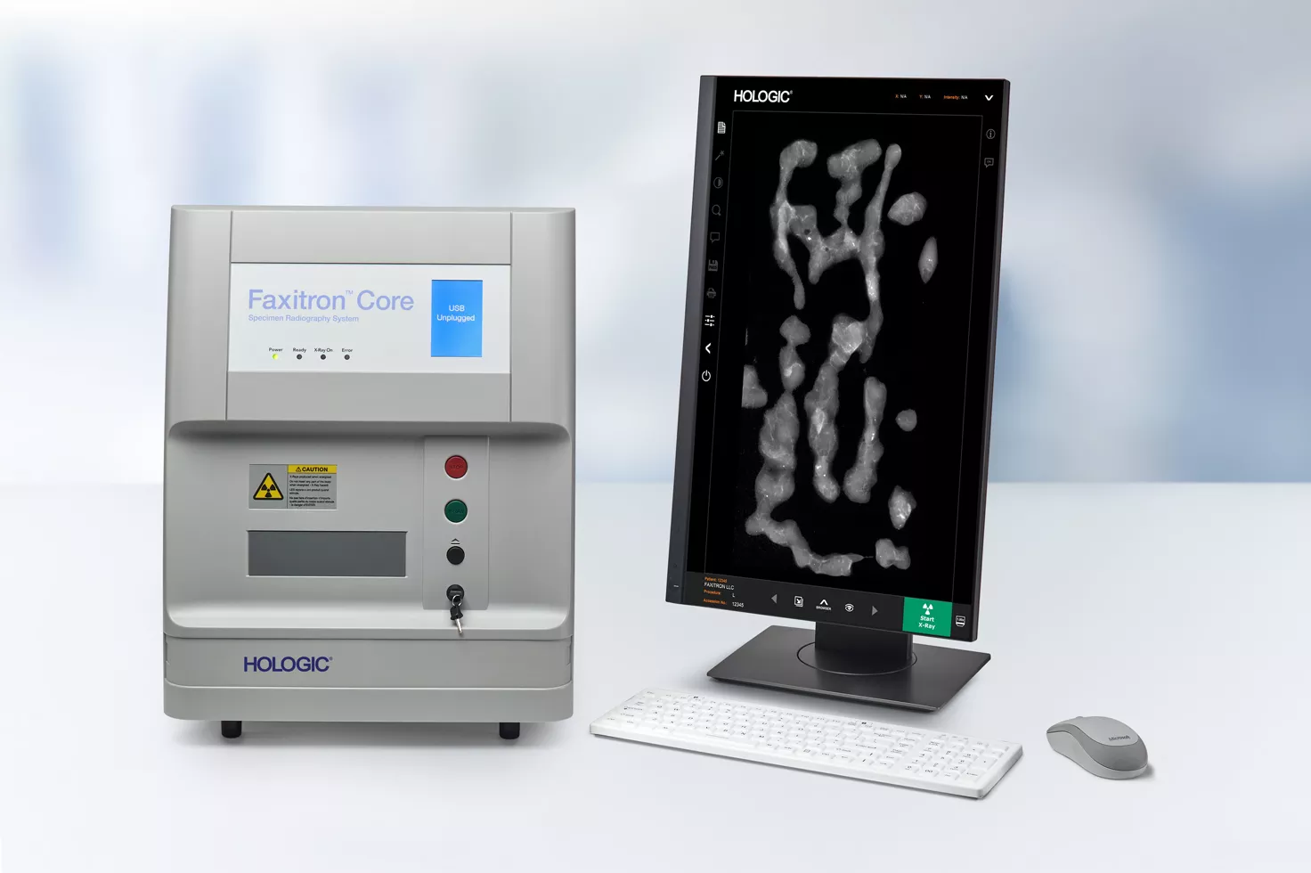 Faxitron™ Core Specimen Radiography System in white background